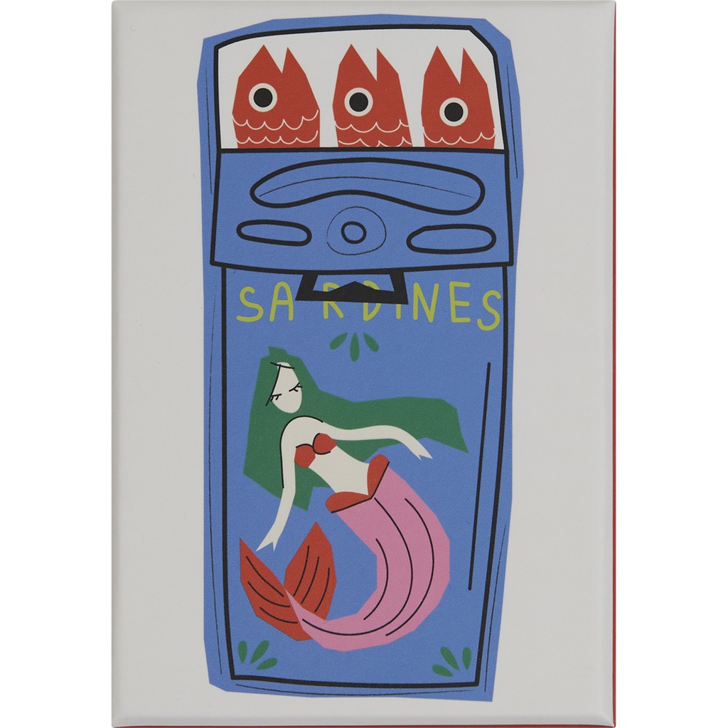 LES PETITES SARDINES rectangular basic box  assortment of 4