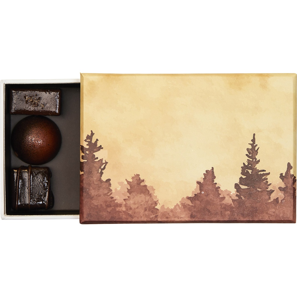 Bruissement rectangular basic box assortment of 4