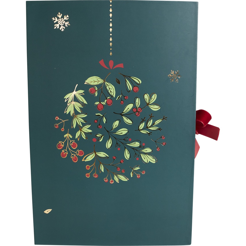 Where winter blooms boookstyle advent calendar