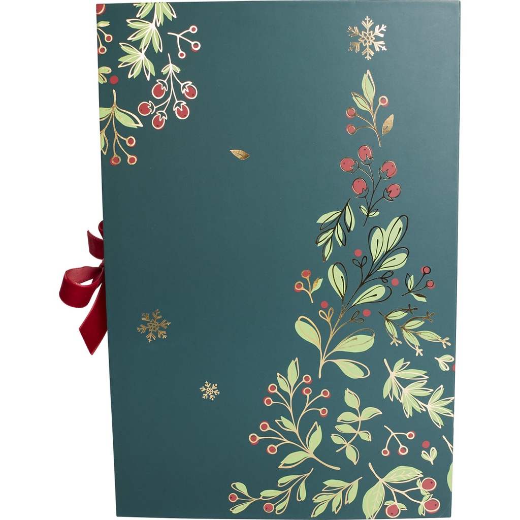 Where winter blooms boookstyle advent calendar