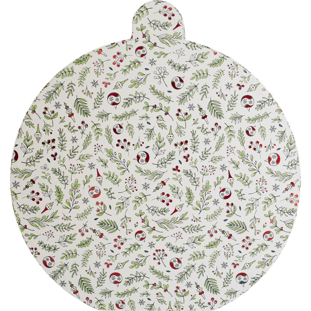 Winter wind Xmas ball advent calendar