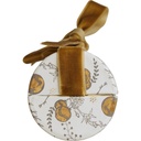 Snowgold round macaron box