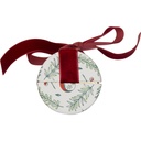 Winter wind round macaron