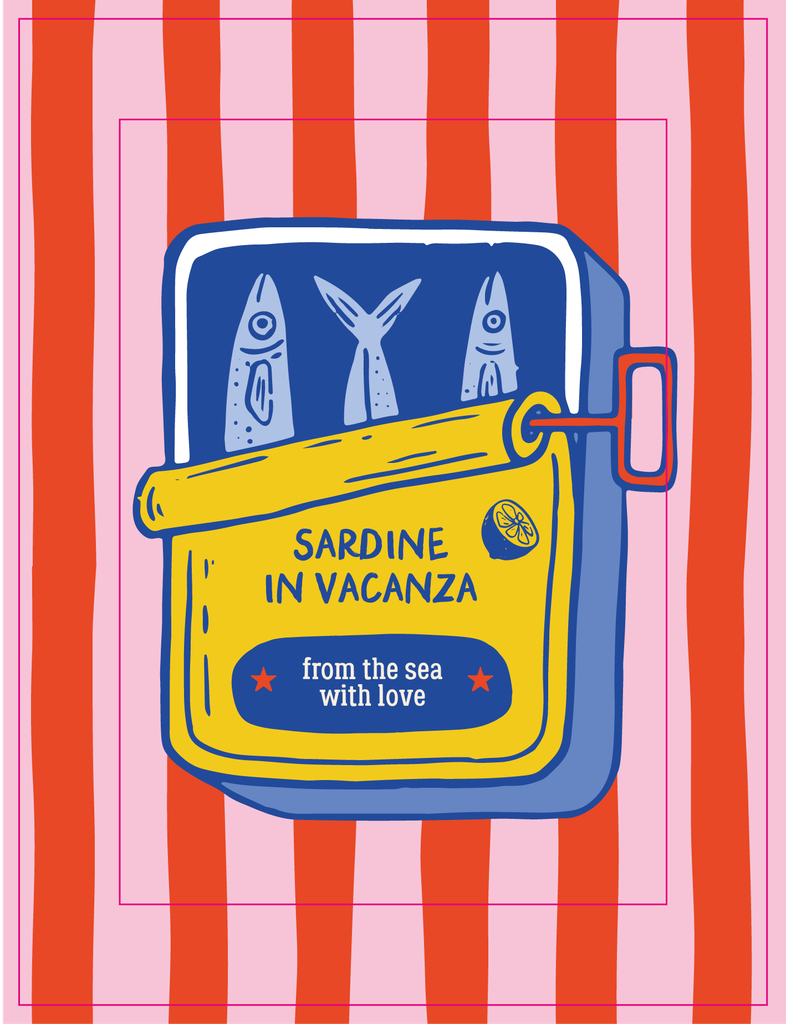 Sardine in Vacanza rectangular basic box  assortment of 3