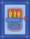 Sardine in Vacanza rectangular basic box  assortment of 3