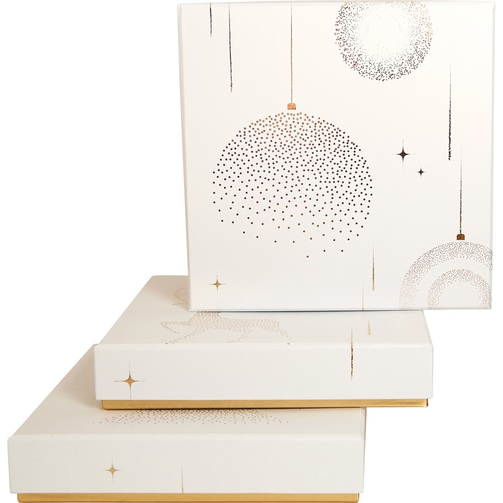 SCENES DE NEIGE basic 17 assortment of 3
