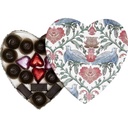 BIRD OF PARADISE heart 16