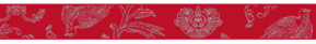 BIRD OF PARADISE ribbon 25mm