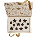 Snowgold rectangular plug box for 12 chocolates