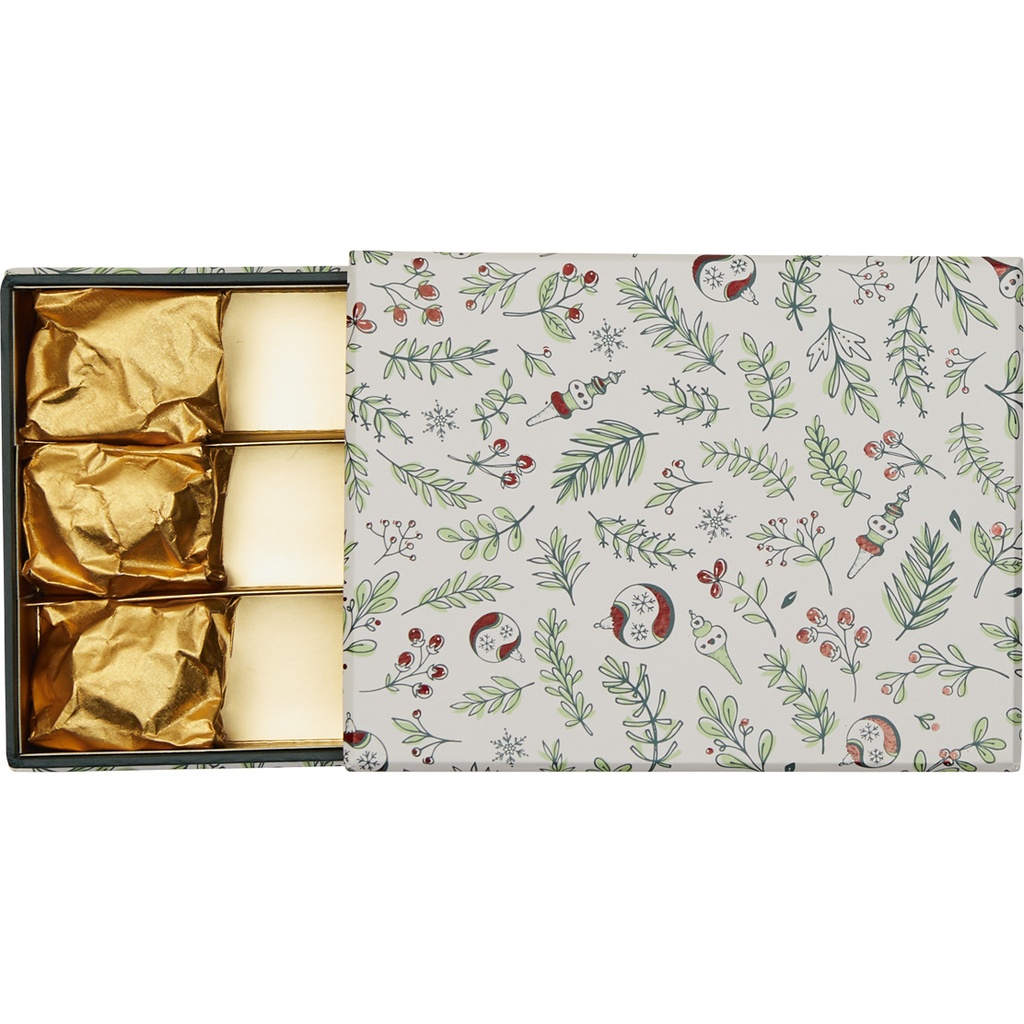 Winter wind neck rectangular box