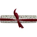 Winter wind round macaron