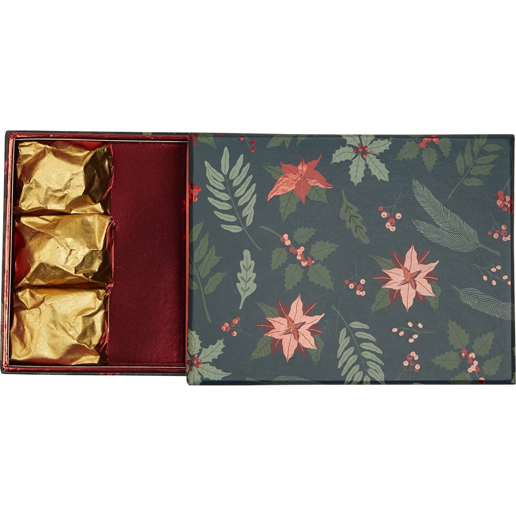 Where winter blooms neck rectangular box