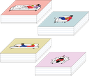 Study Vibes basic 09 assortment of 4