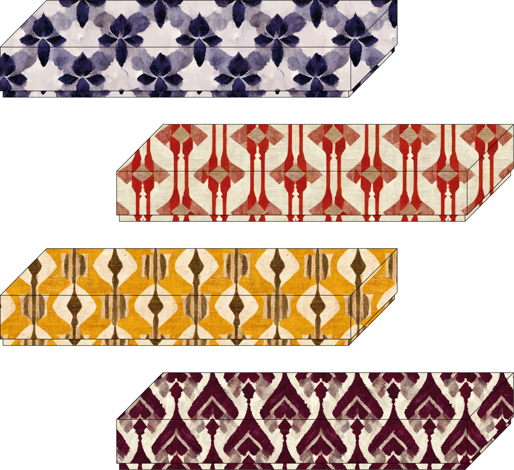 Summer Retreat basic reglet 05 assortment of 4
