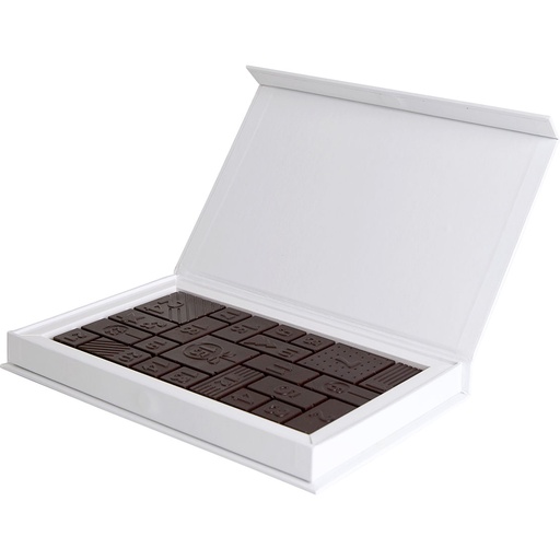 [5534*05*01*01] PURE WHITE magnet tablet box