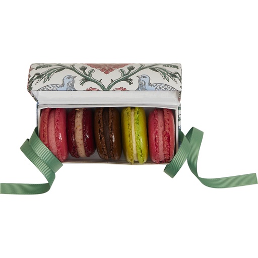 [5531*18*00*99] BIRD OF PARADISE round macaron box 4pcs