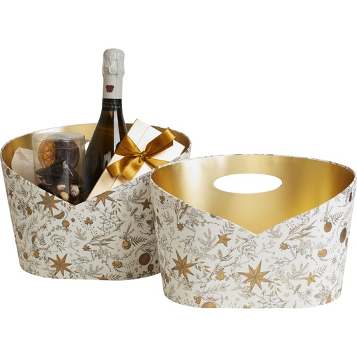 [5531*27*29*15] Snowgold basket set of 2