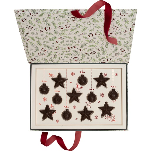 [5531*30*12*56] Winter wind rectangular plug box for 12 chocolates