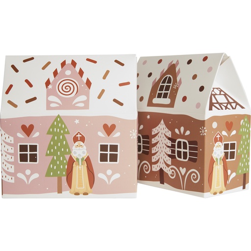 [3678*76*01*21] Saint-Nicolas house box assortment of 2 