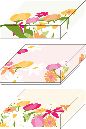 [EA01-BXR070999] Garden Whisper basic 09 assortment of 3