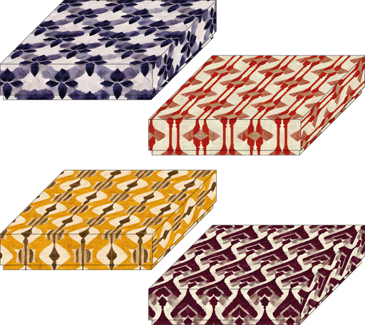 [EA01-BXR110999] Summer Retreat basic 09 assortment of 4